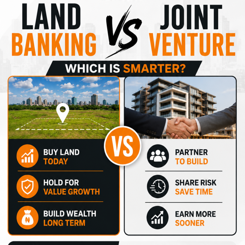Land Banking vs Joint Ventures in Nigeria: Which Real Estate Investment Strategy Is Smarter in 2026?