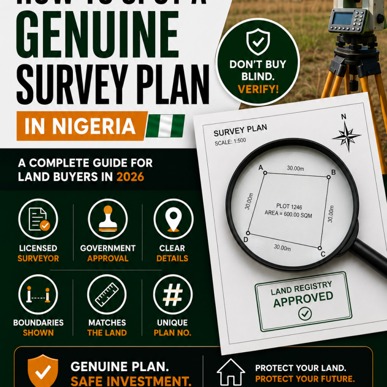 How to Spot a Genuine Survey Plan in Nigeria: A Complete Guide for Land Buyers in 2026