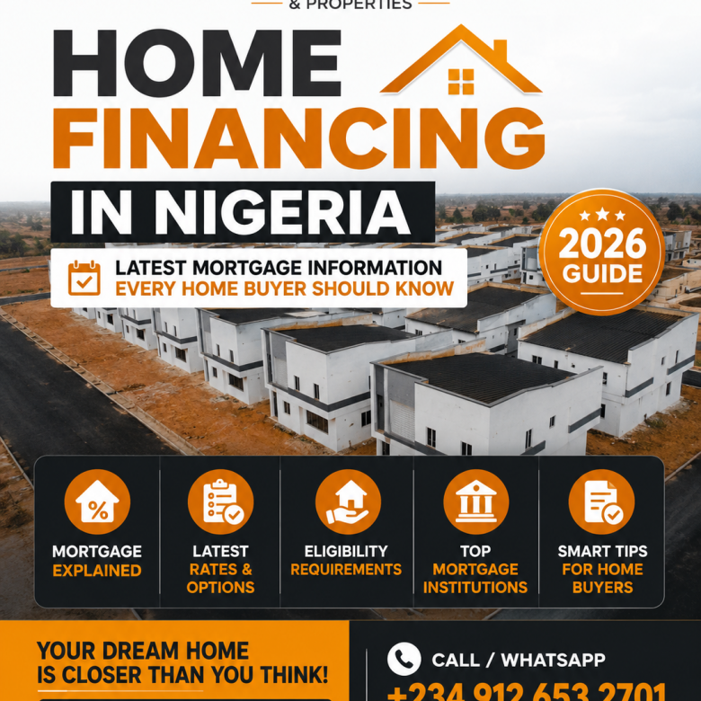 Home Financing in Nigeria: Latest Mortgage Information Every Home Buyer Should Know (2026 Guide)